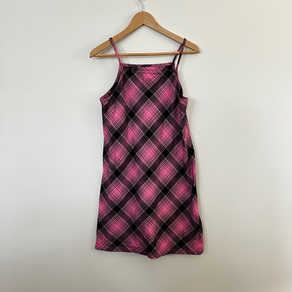3 for $10 🌸 Justice Pink and Black Plaid Apparel - Picture 1 of 3